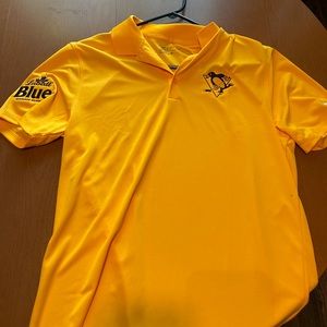 Nike dri fit Golf Pittsburgh Penguins polo